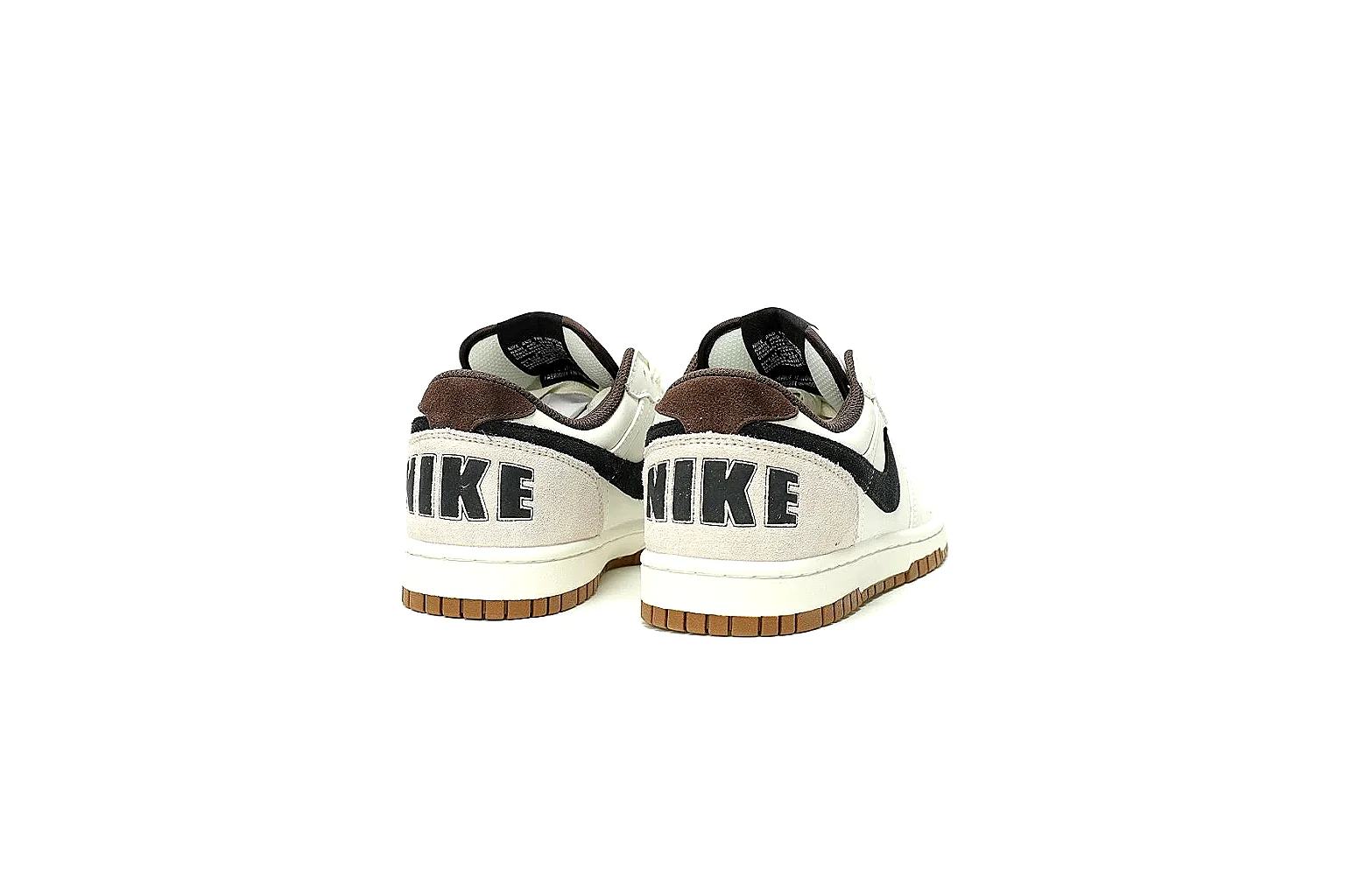 GogoBuy agent brief photos for Nike White Black Gum Low Court thumbnail 3