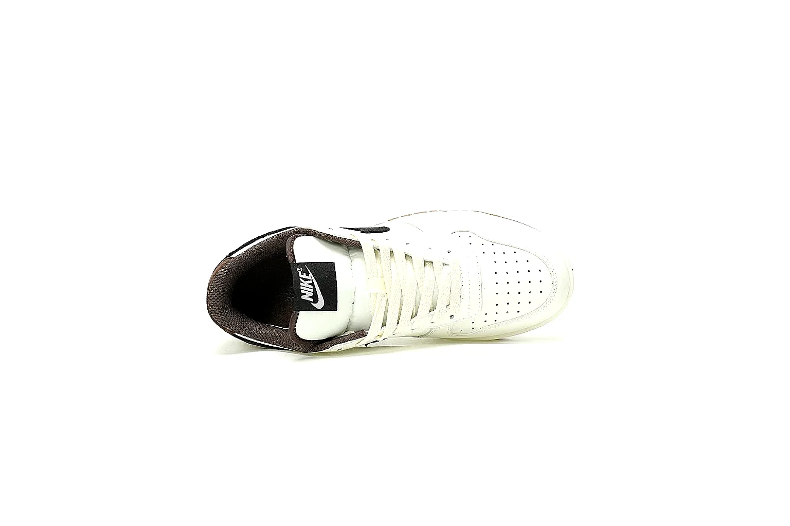 GogoBuy agent brief photos for Nike White Black Gum Low Court thumbnail 5