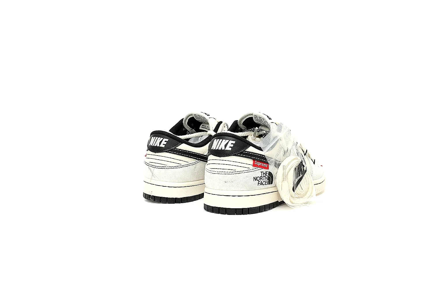 GogoBuy agent brief photos for Nike White Black Low Court