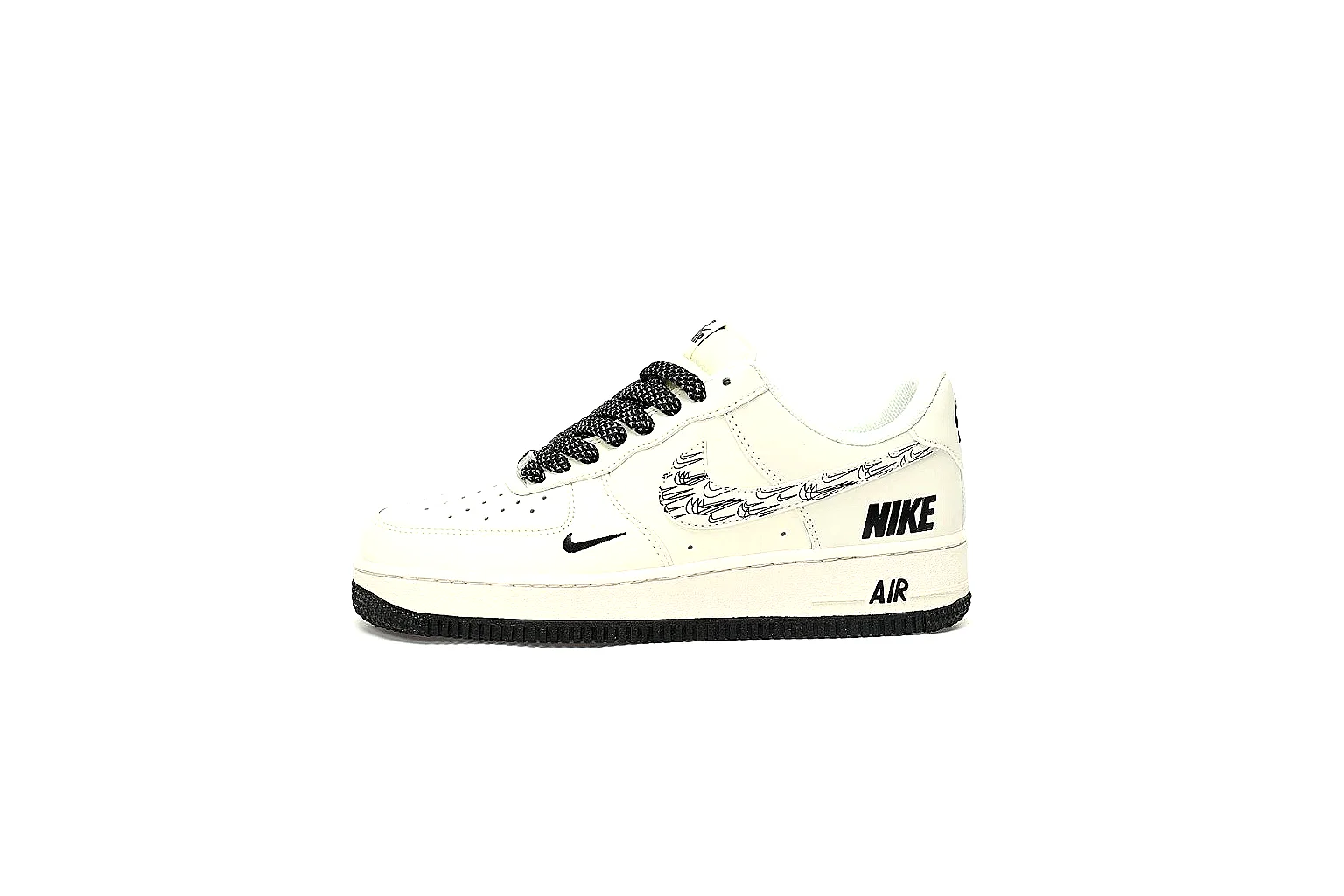 GogoBuy agent brief photos for Nike White Black Low Court