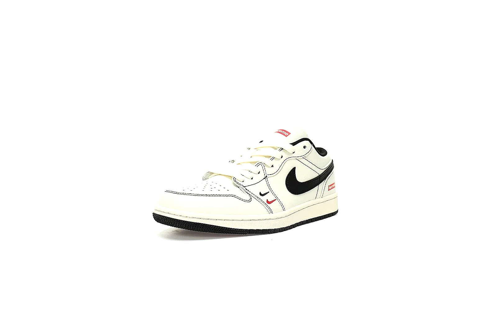 GogoBuy agent brief photos for Nike White Black Low Court Sneaker thumbnail 4
