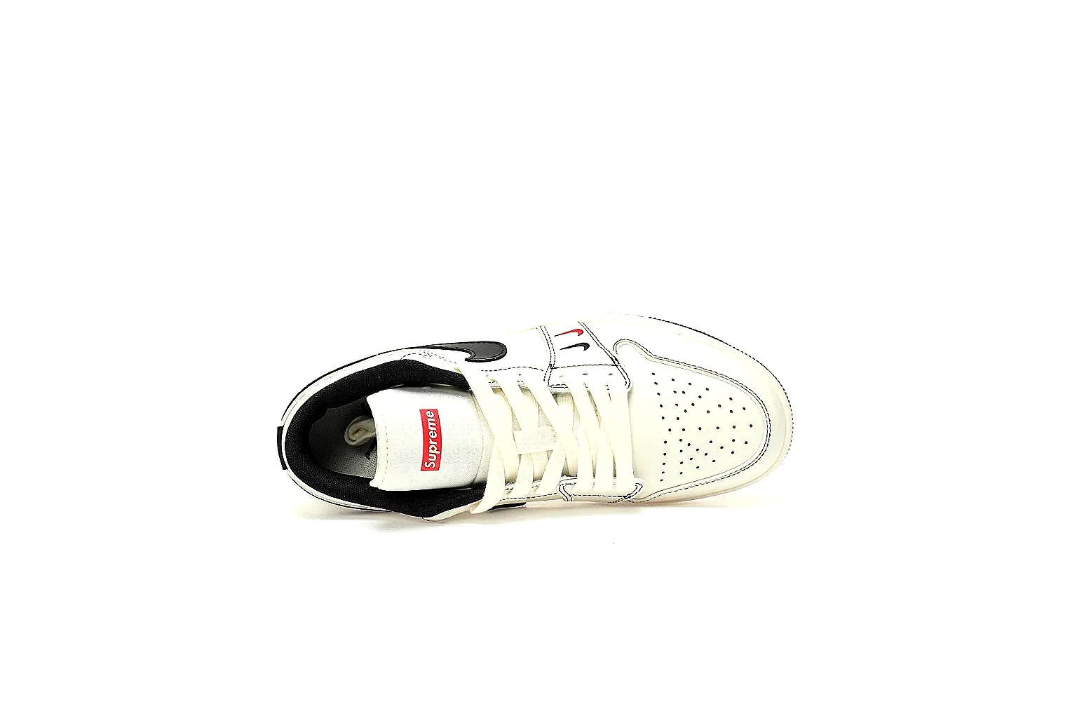 GogoBuy agent brief photos for Nike White Black Low Court Sneaker thumbnail 6