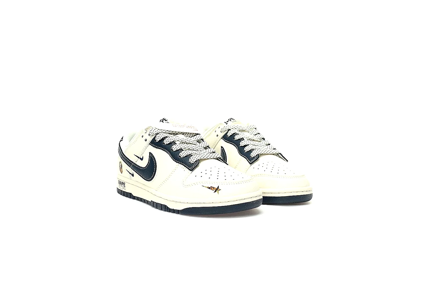 GogoBuy agent brief photos for Nike White Black Low Court thumbnail 2