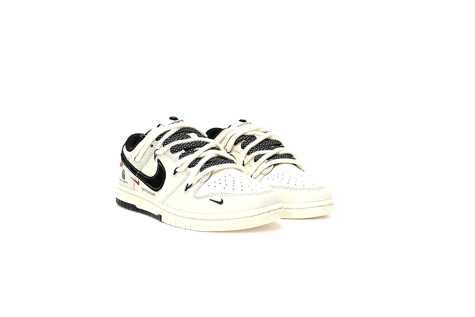 GogoBuy agent brief photos for Nike White Black Red Low Court thumbnail 2