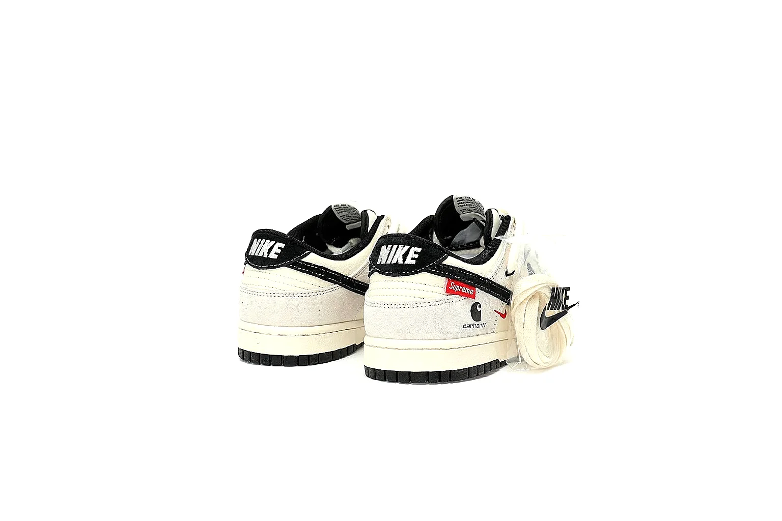 GogoBuy agent brief photos for Nike White Black Red Low Court thumbnail 3