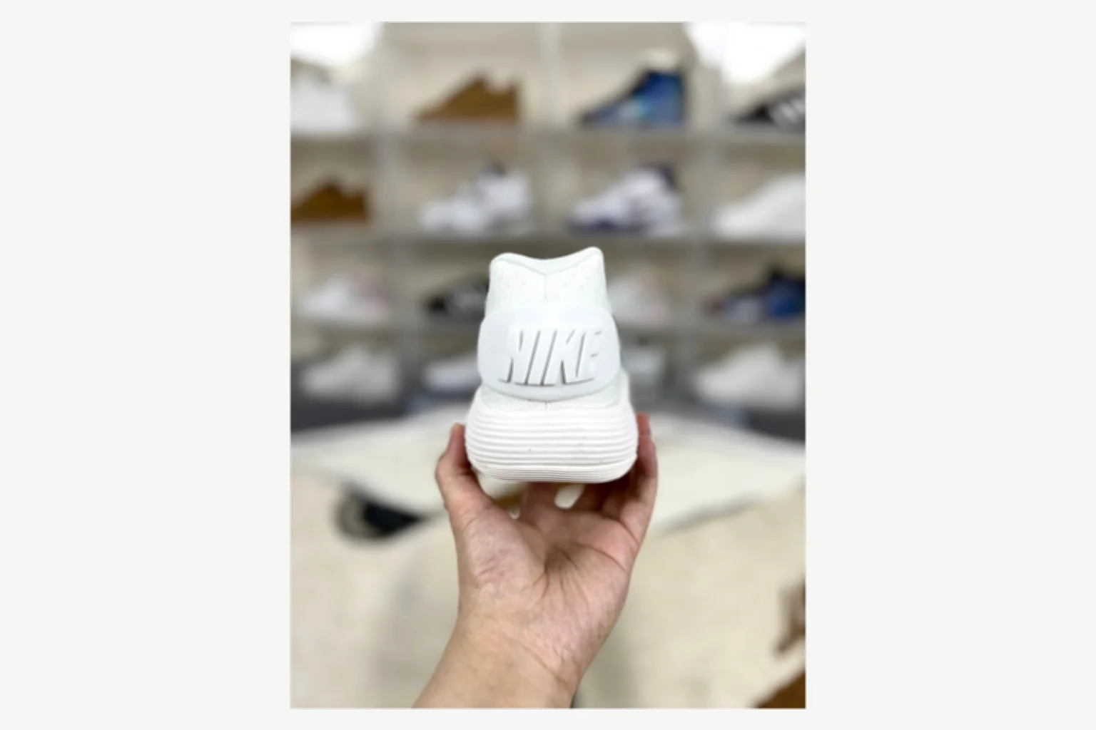 Nike White Black Swoosh Low Top shopping brief image SKU 1194923747 thumbnail 6