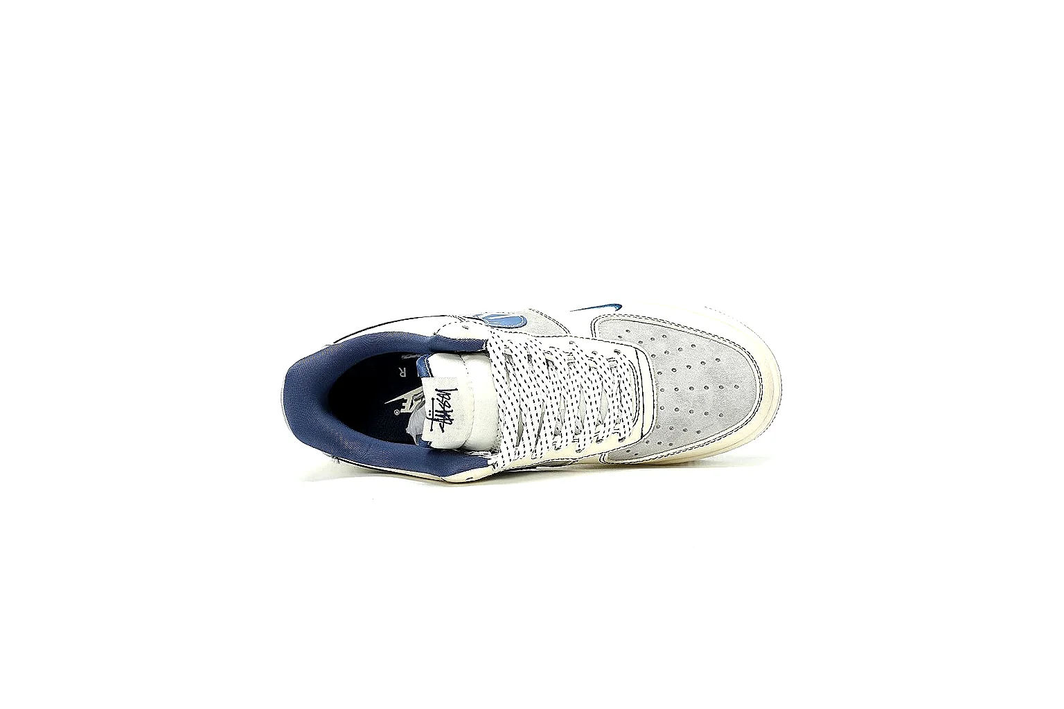 GogoBuy agent brief photos for Nike White Blue Low Court thumbnail 5