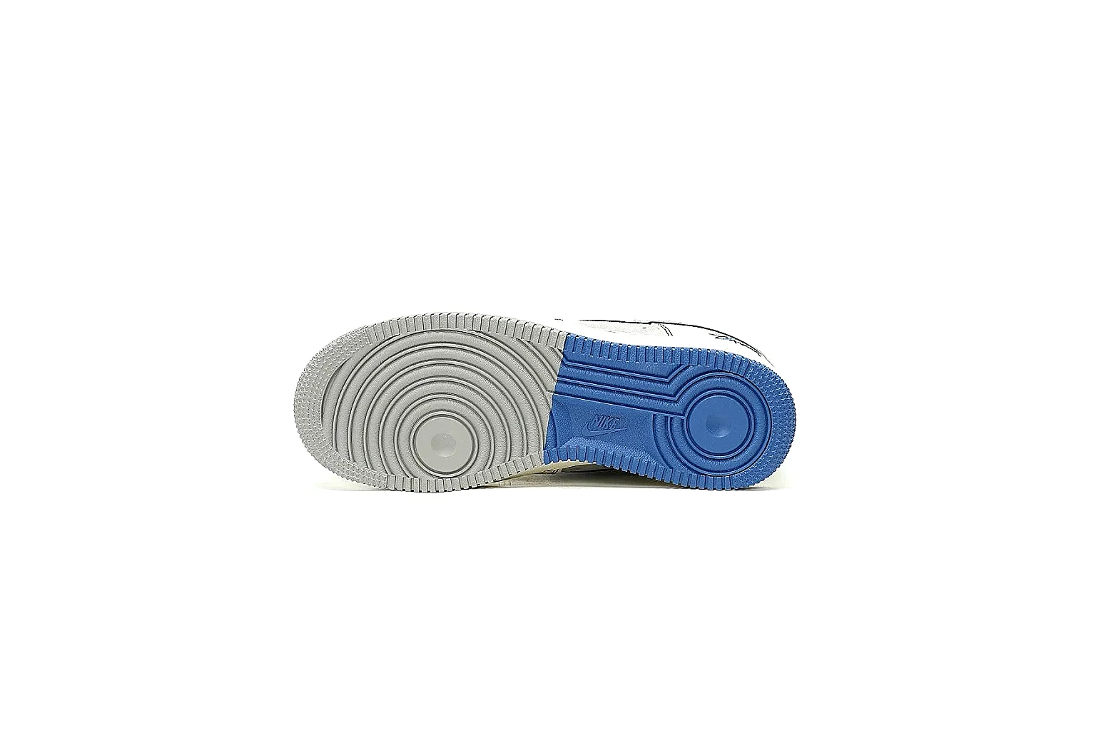 GogoBuy agent brief photos for Nike White Blue Low Court thumbnail 6