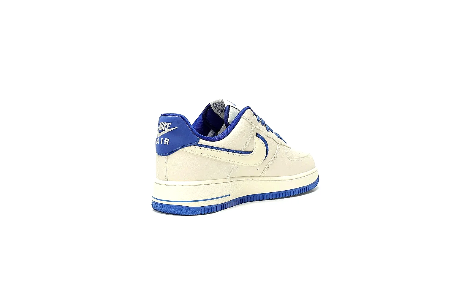 GogoBuy agent brief photos for Nike White Blue Low Court Sneaker thumbnail 4