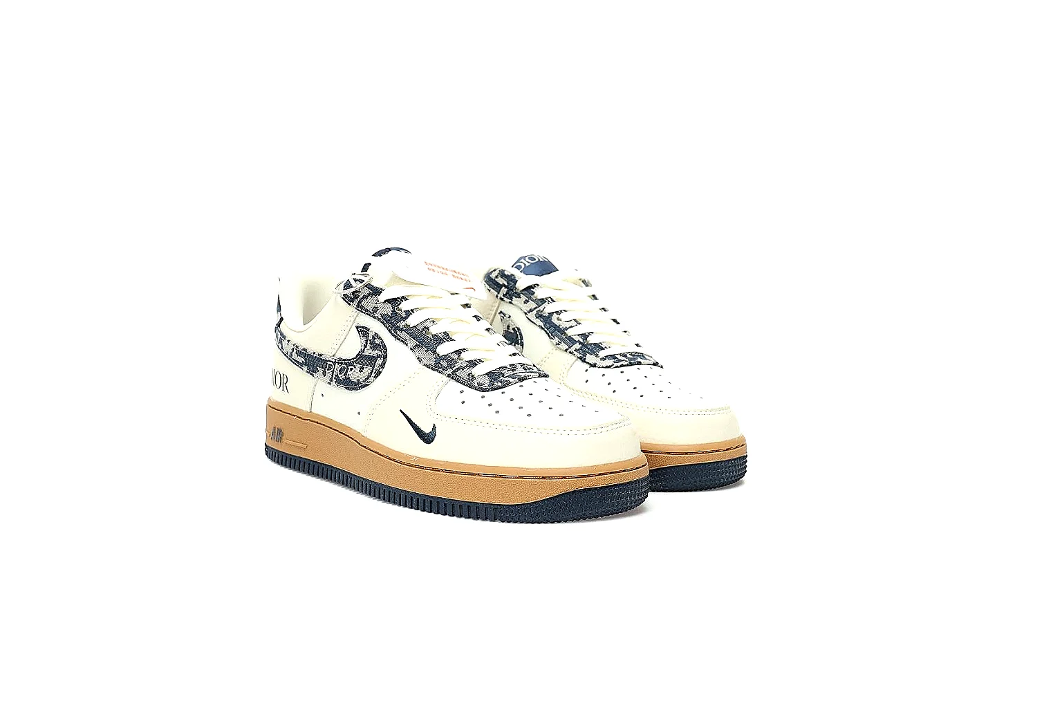 GogoBuy agent brief photos for Nike White Brown Gum Low Court thumbnail 2