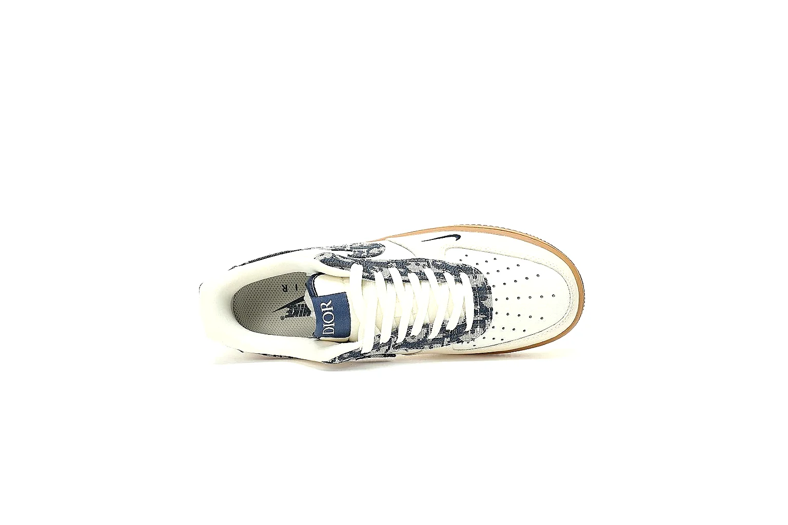 GogoBuy agent brief photos for Nike White Brown Gum Low Court thumbnail 5