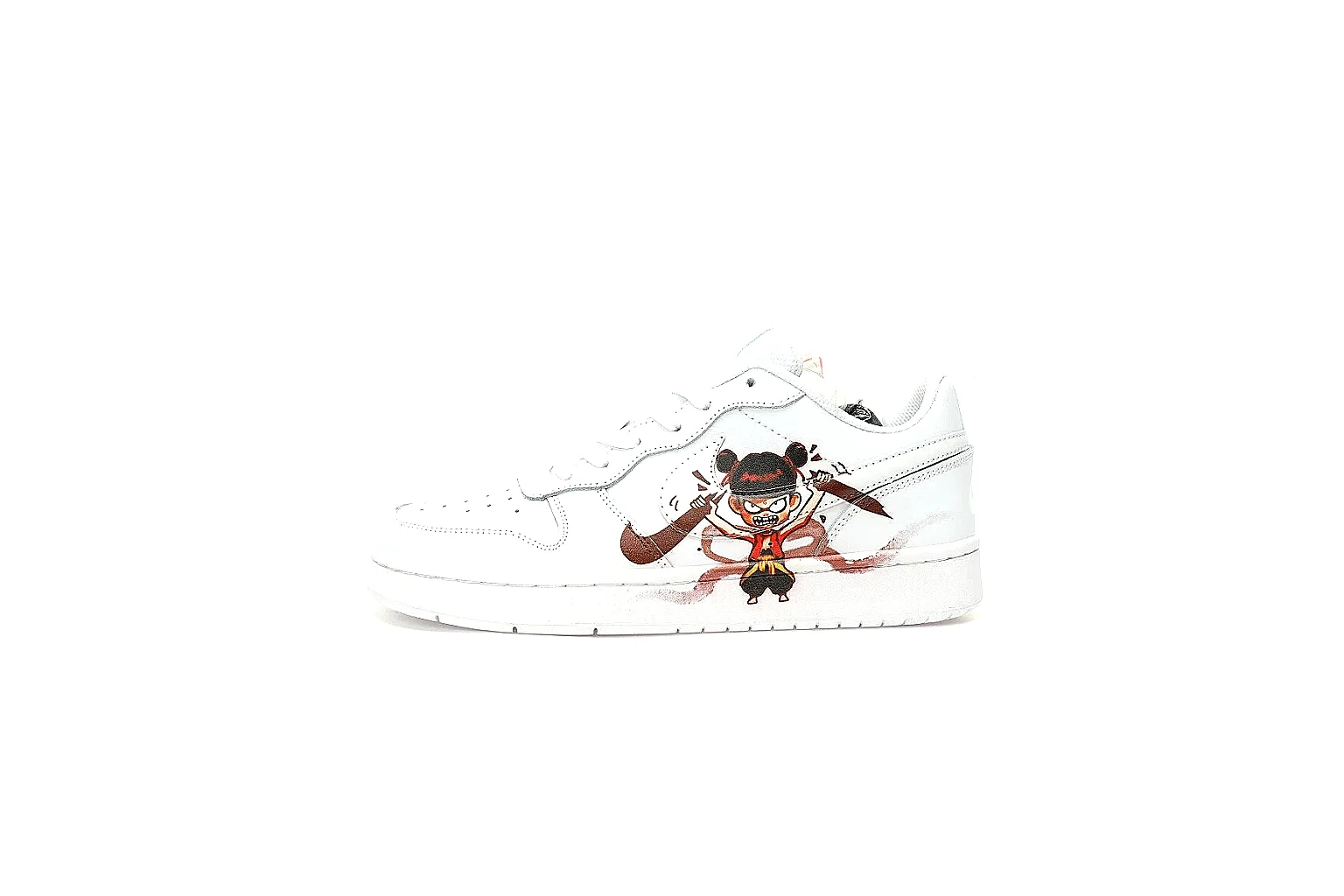 GogoBuy agent brief photos for Nike White Brown Low Court