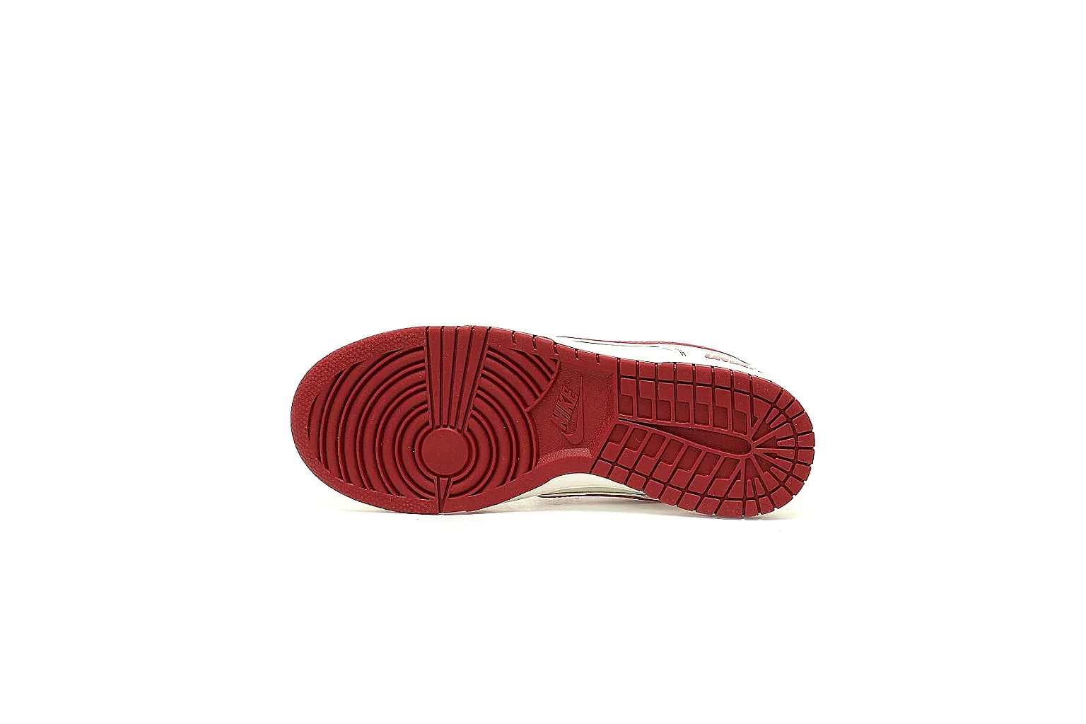 GogoBuy agent brief photos for Nike White Burgundy Low Court Sneaker thumbnail 2