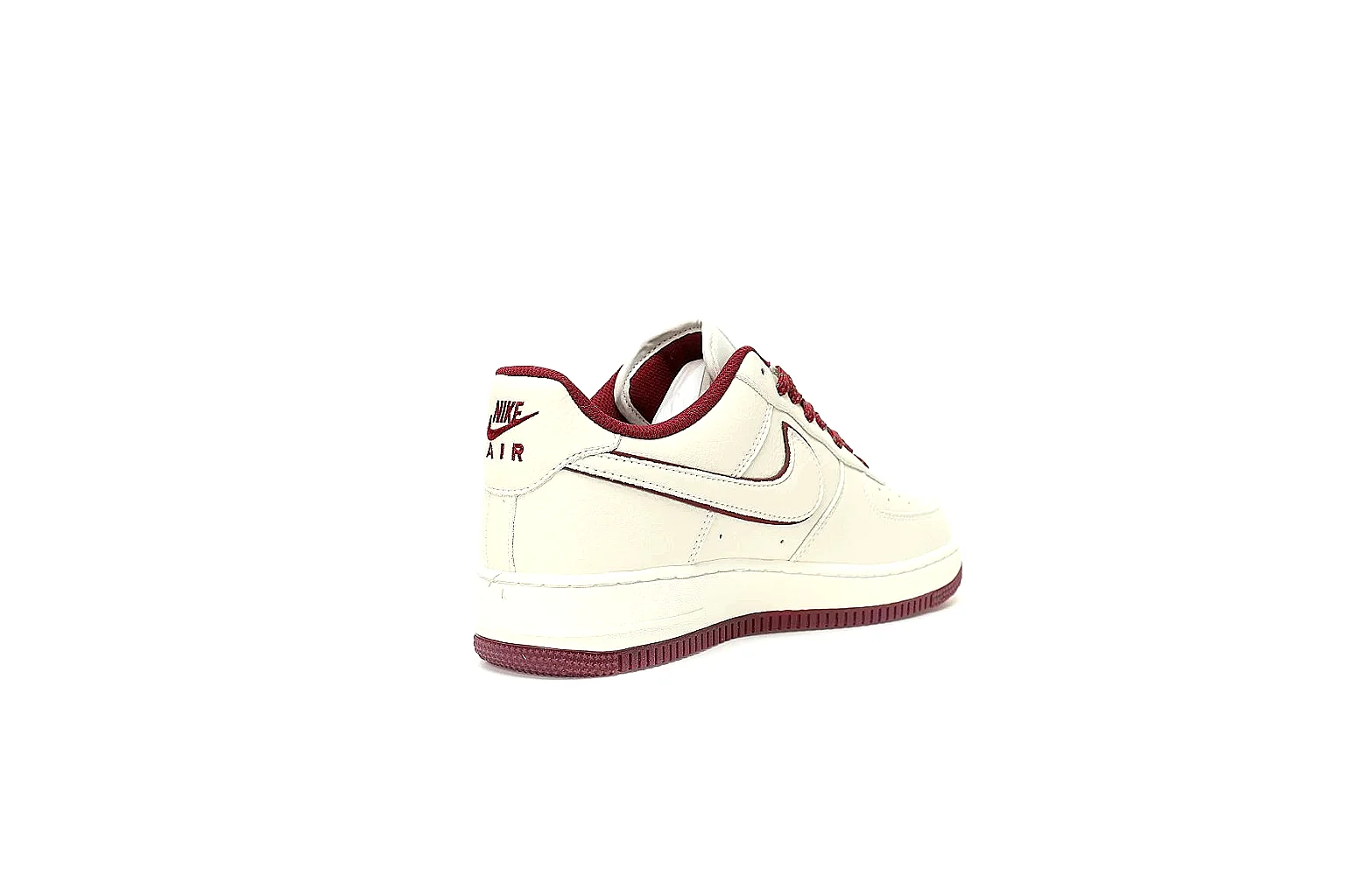 GogoBuy agent brief photos for Nike White Burgundy Low Court thumbnail 4