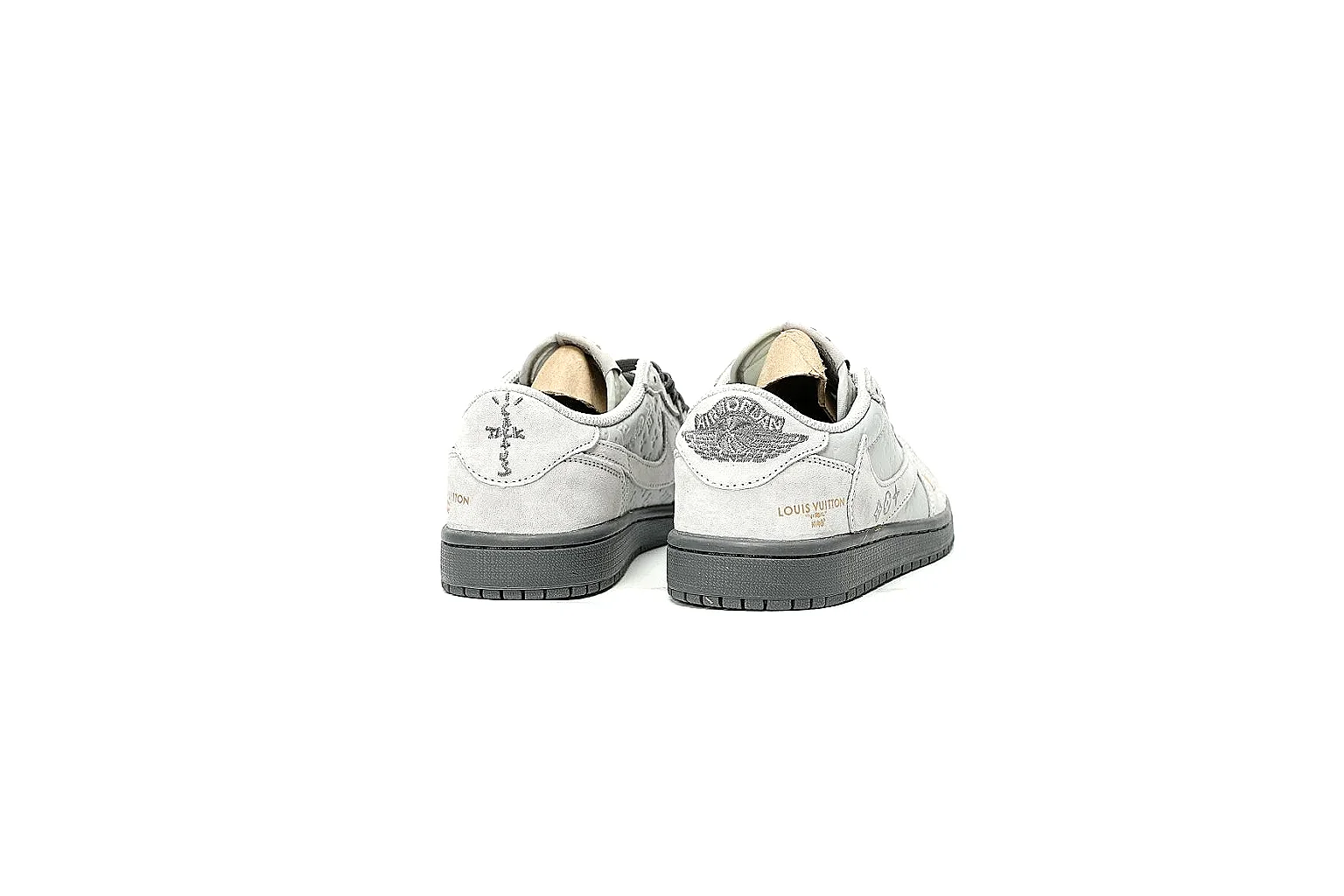 GogoBuy agent brief photos for Nike White Gray Low Court thumbnail 3