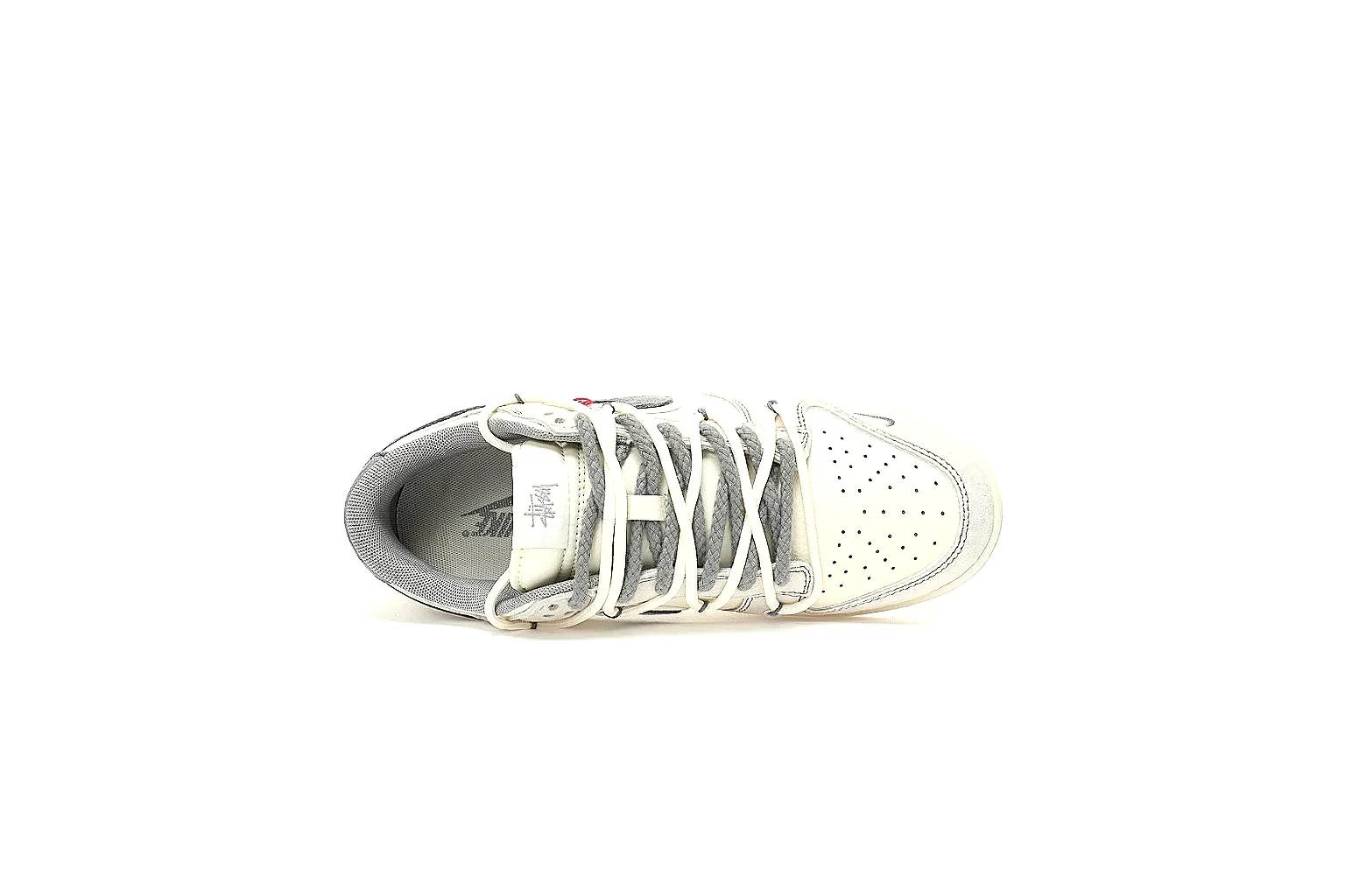 GogoBuy agent brief photos for Nike White Gray Low Court thumbnail 5