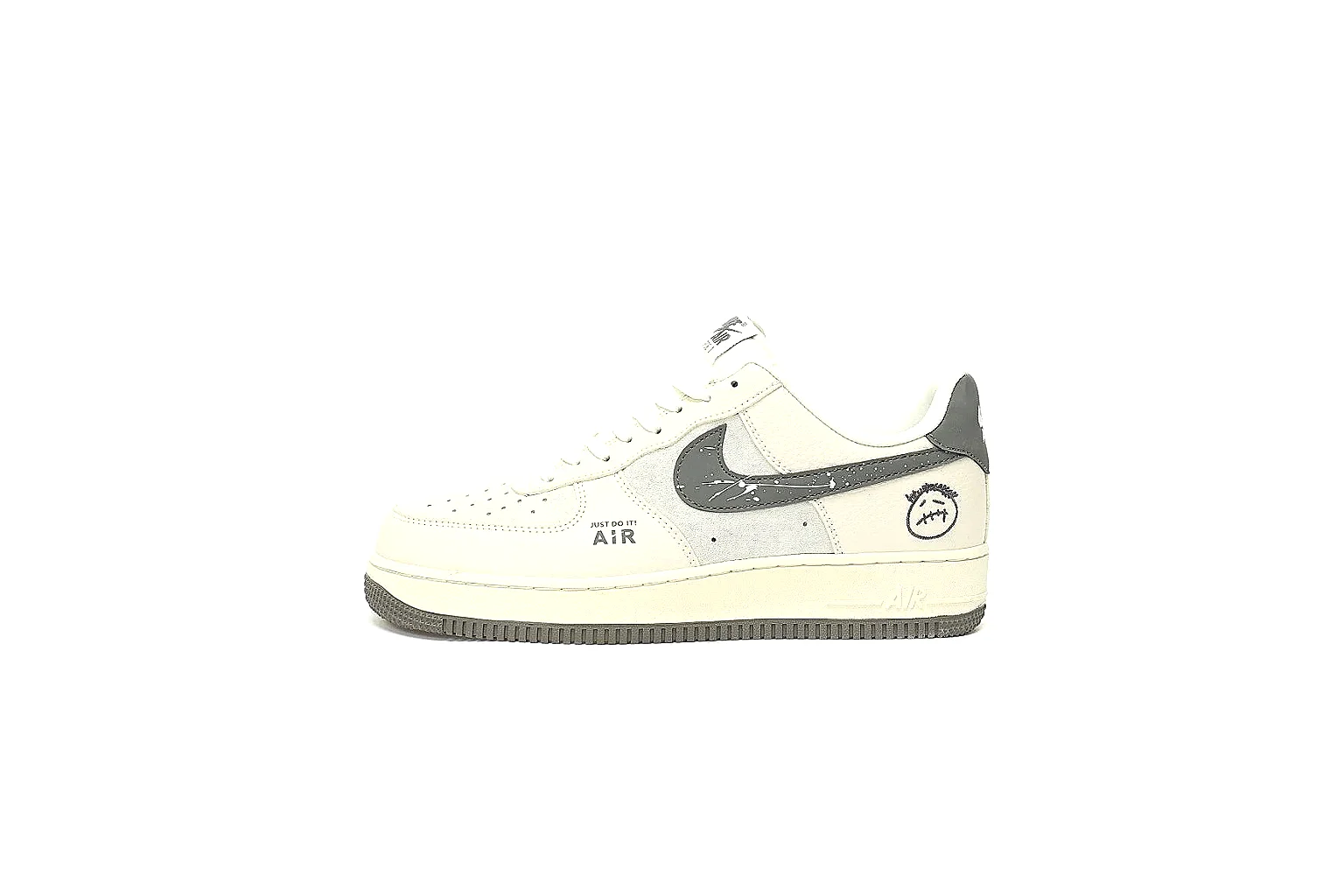 GogoBuy agent brief photos for Nike White Gray Low Court thumbnail 2