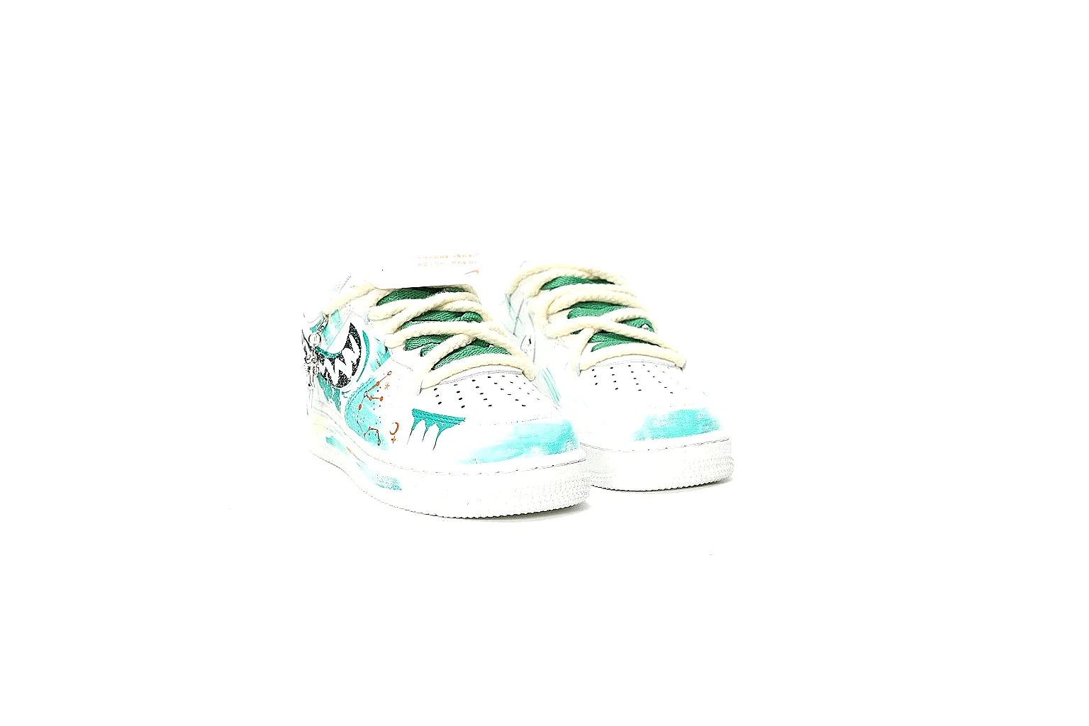 GogoBuy agent brief photos for Nike White Green Low Court thumbnail 2