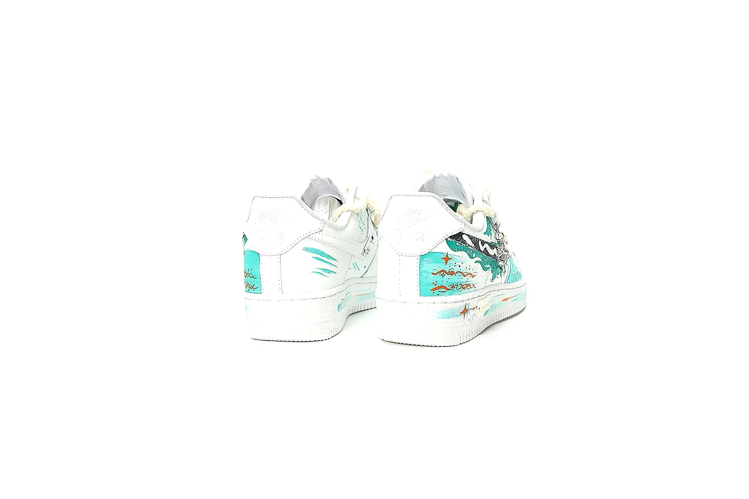 GogoBuy agent brief photos for Nike White Green Low Court thumbnail 3