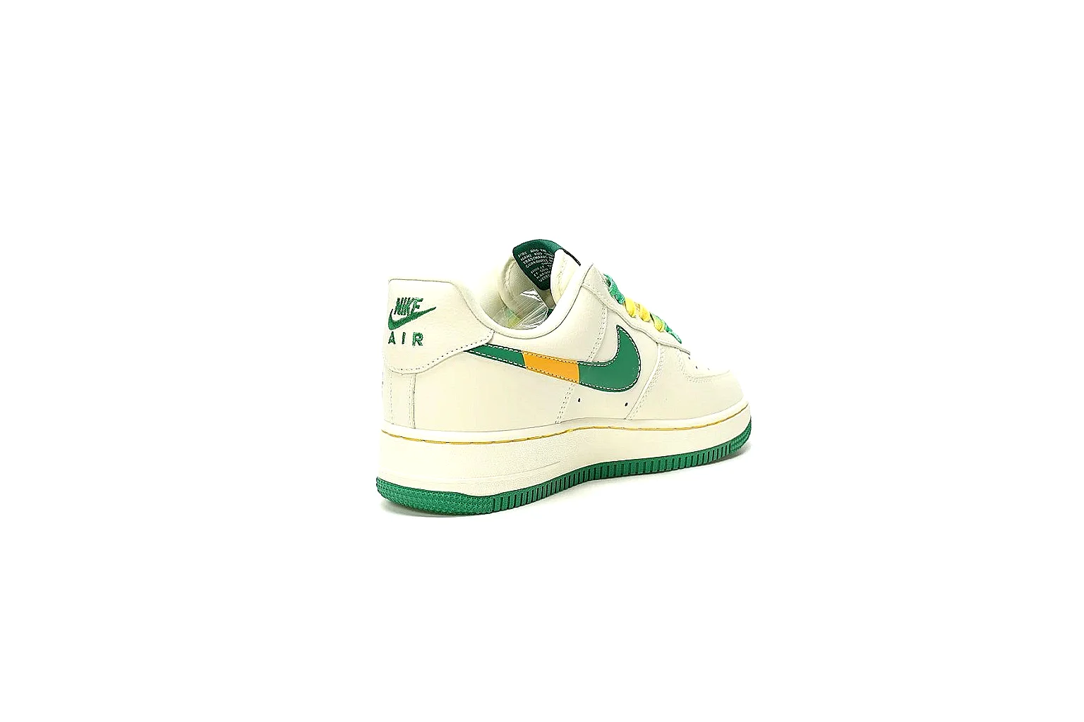 GogoBuy agent brief photos for Nike White Green Yellow Low Court Sneaker thumbnail 4