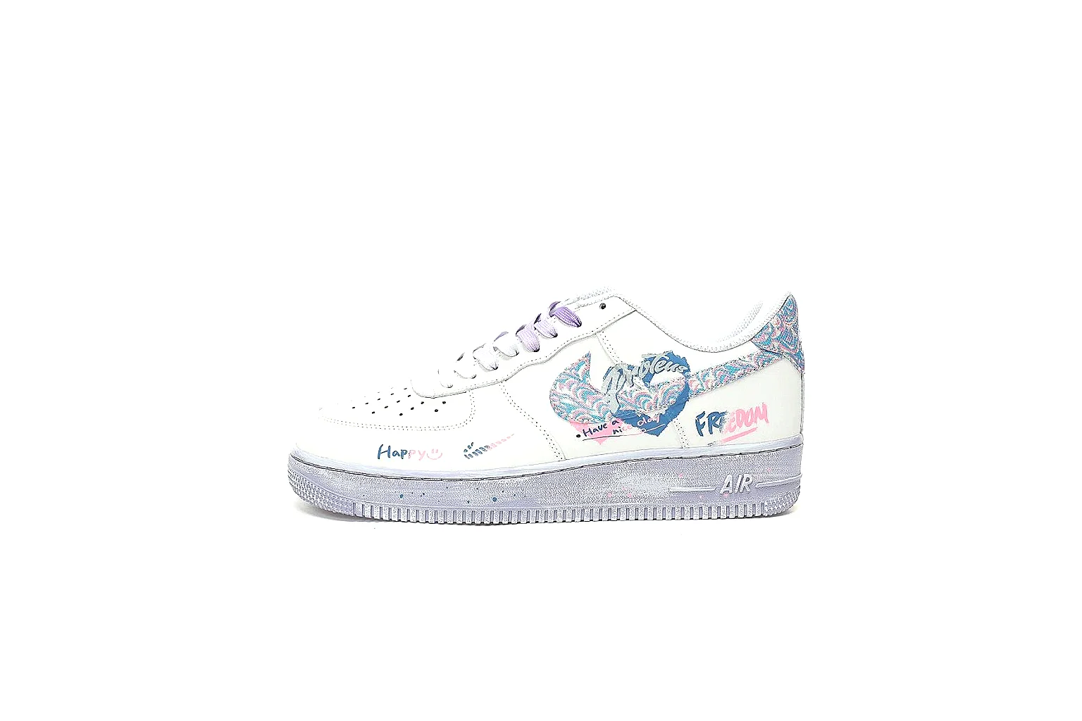GogoBuy agent brief photos for Nike White Lavender Low Court Sneaker