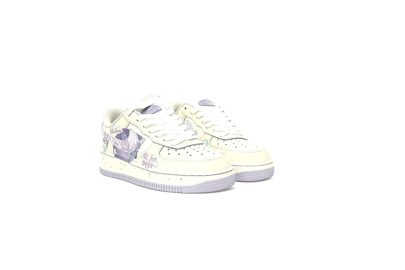 GogoBuy agent brief photos for Nike White Lavender Low Court thumbnail 3