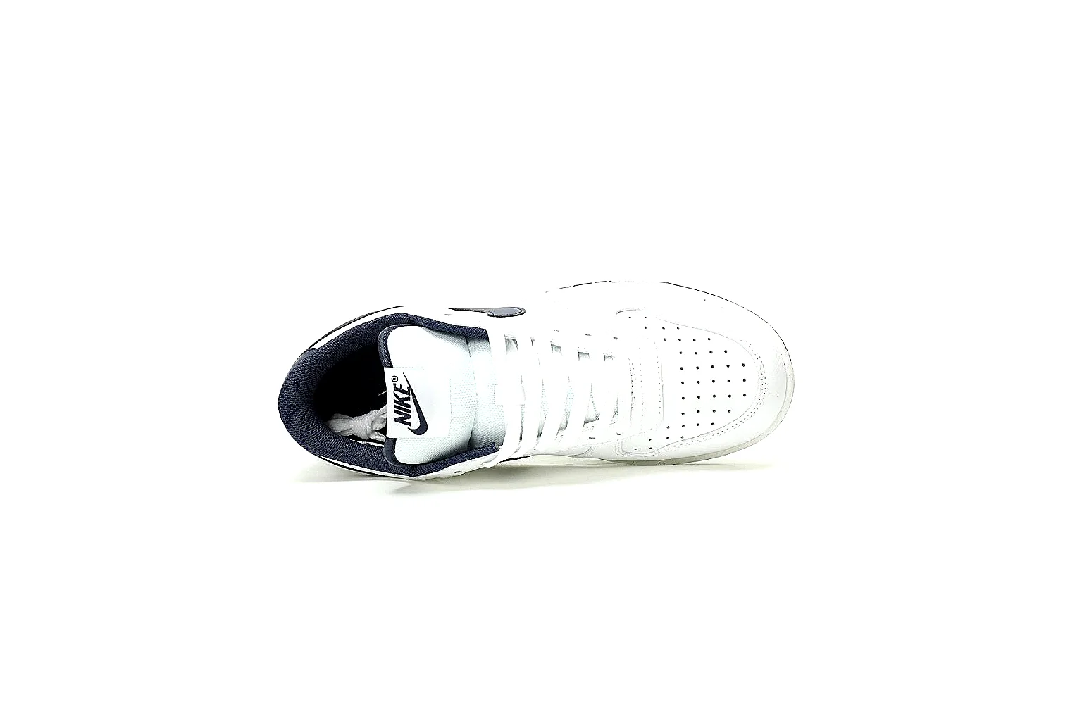 GogoBuy agent brief photos for Nike White Navy Low Court thumbnail 5