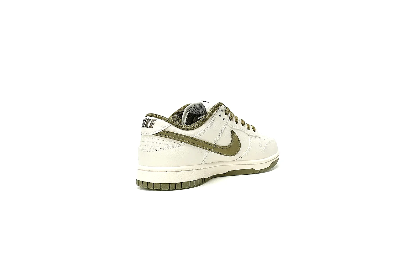 GogoBuy agent brief photos for Nike White Olive Low Court Sneaker thumbnail 4