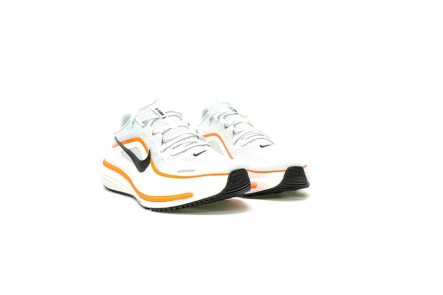 GogoBuy agent brief photos for Nike White Orange Retro Runner Sneaker thumbnail 2