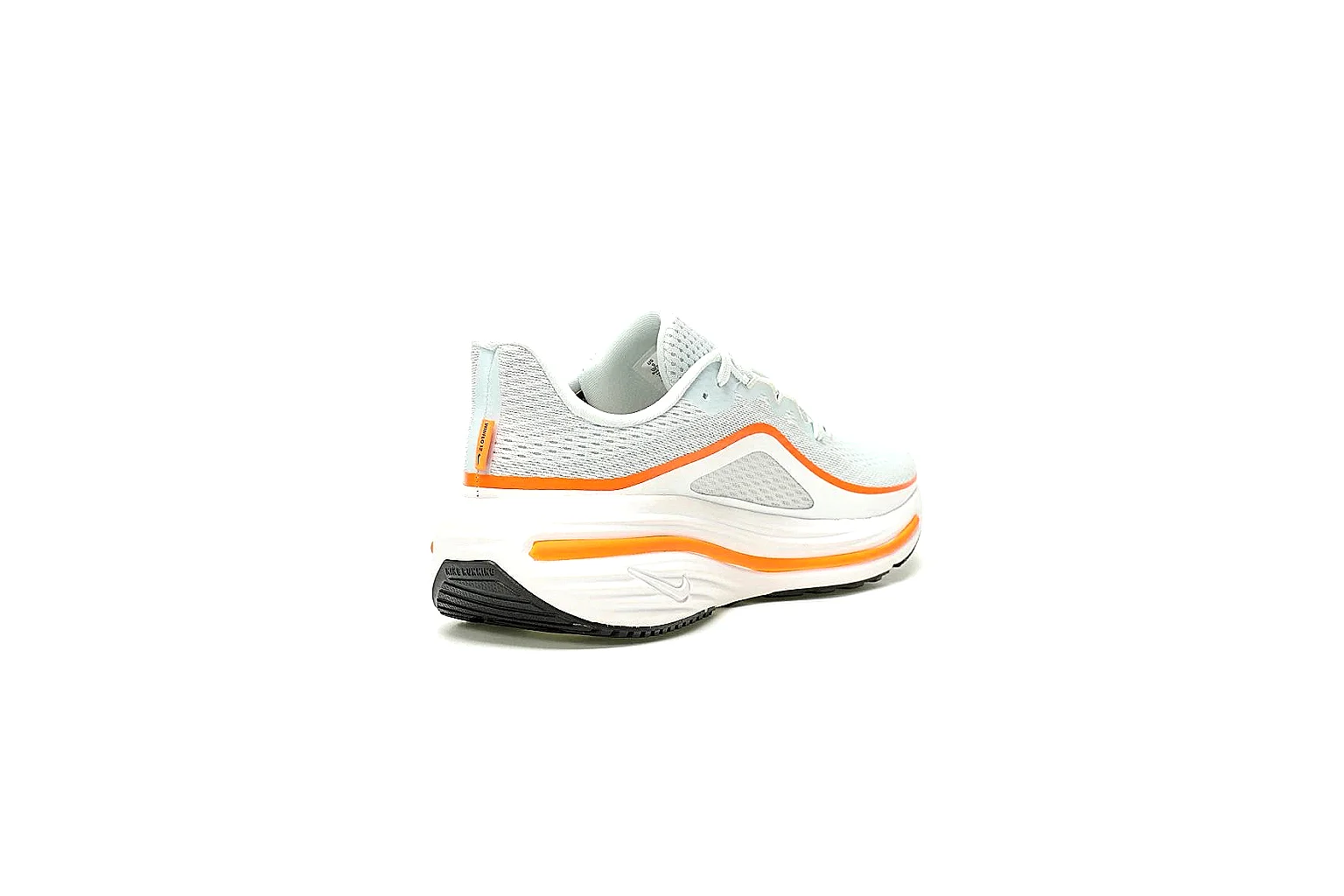 GogoBuy agent brief photos for Nike White Orange Retro Runner Sneaker thumbnail 4