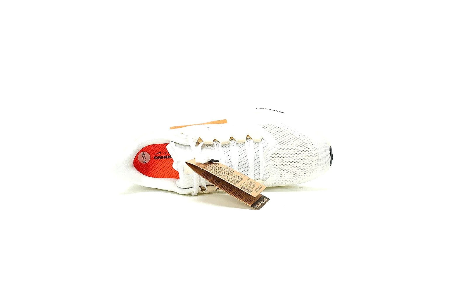 GogoBuy agent brief photos for Nike White Orange Runner Sneaker thumbnail 5