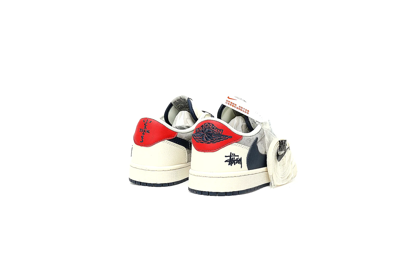 GogoBuy agent brief photos for Nike White Red Black Low Court