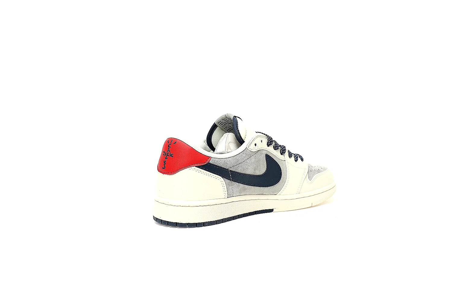 GogoBuy agent brief photos for Nike White Red Black Low Court thumbnail 4