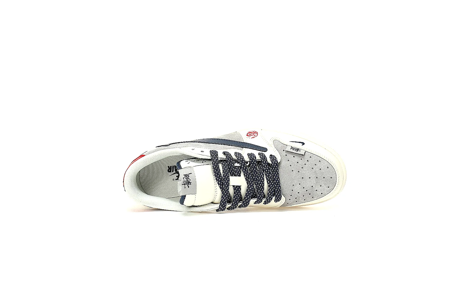 GogoBuy agent brief photos for Nike White Red Black Low Court thumbnail 5