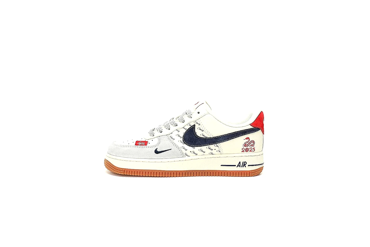 GogoBuy agent brief photos for Nike White Red Gum Low Court