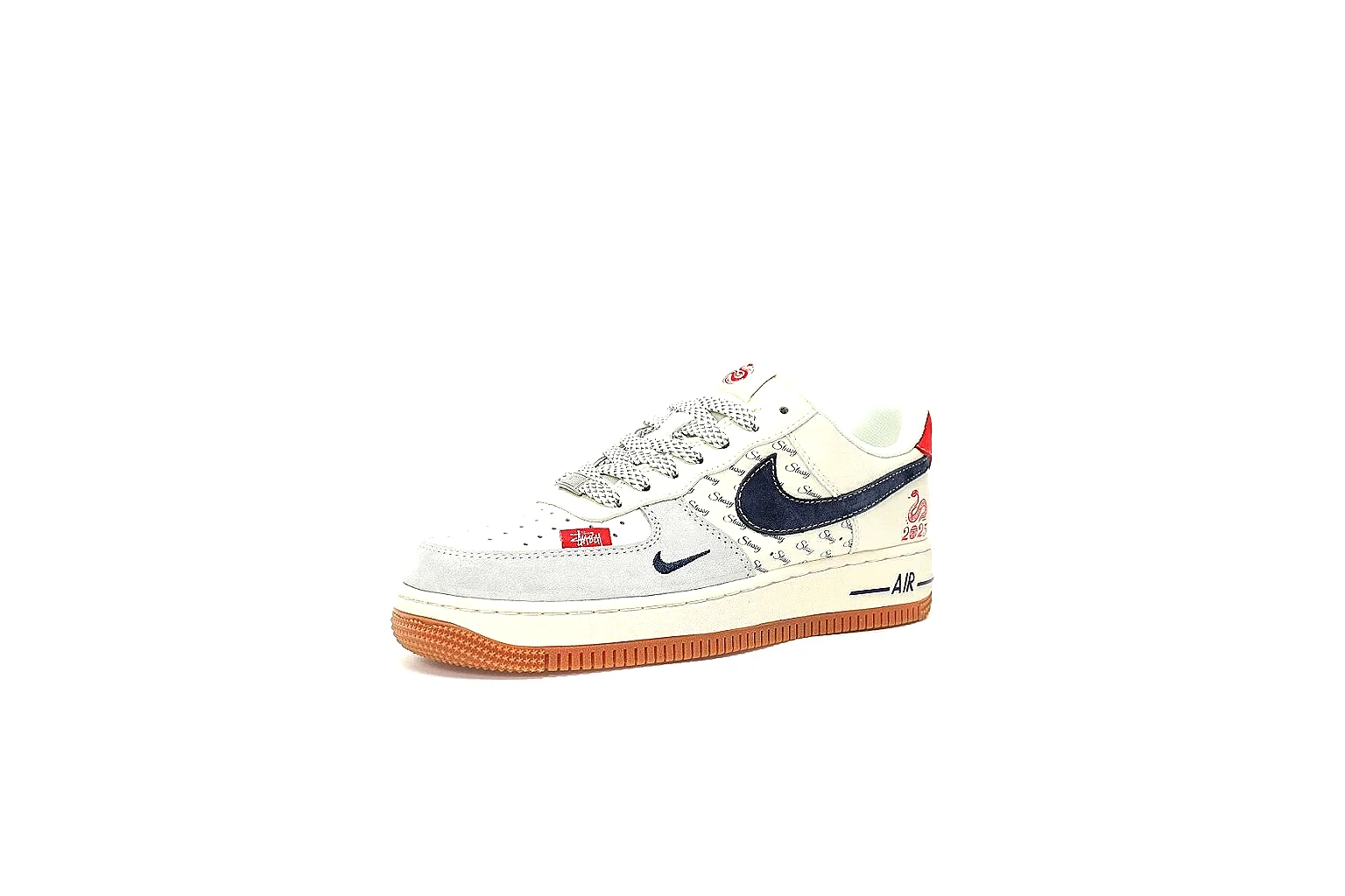 GogoBuy agent brief photos for Nike White Red Gum Low Court thumbnail 4