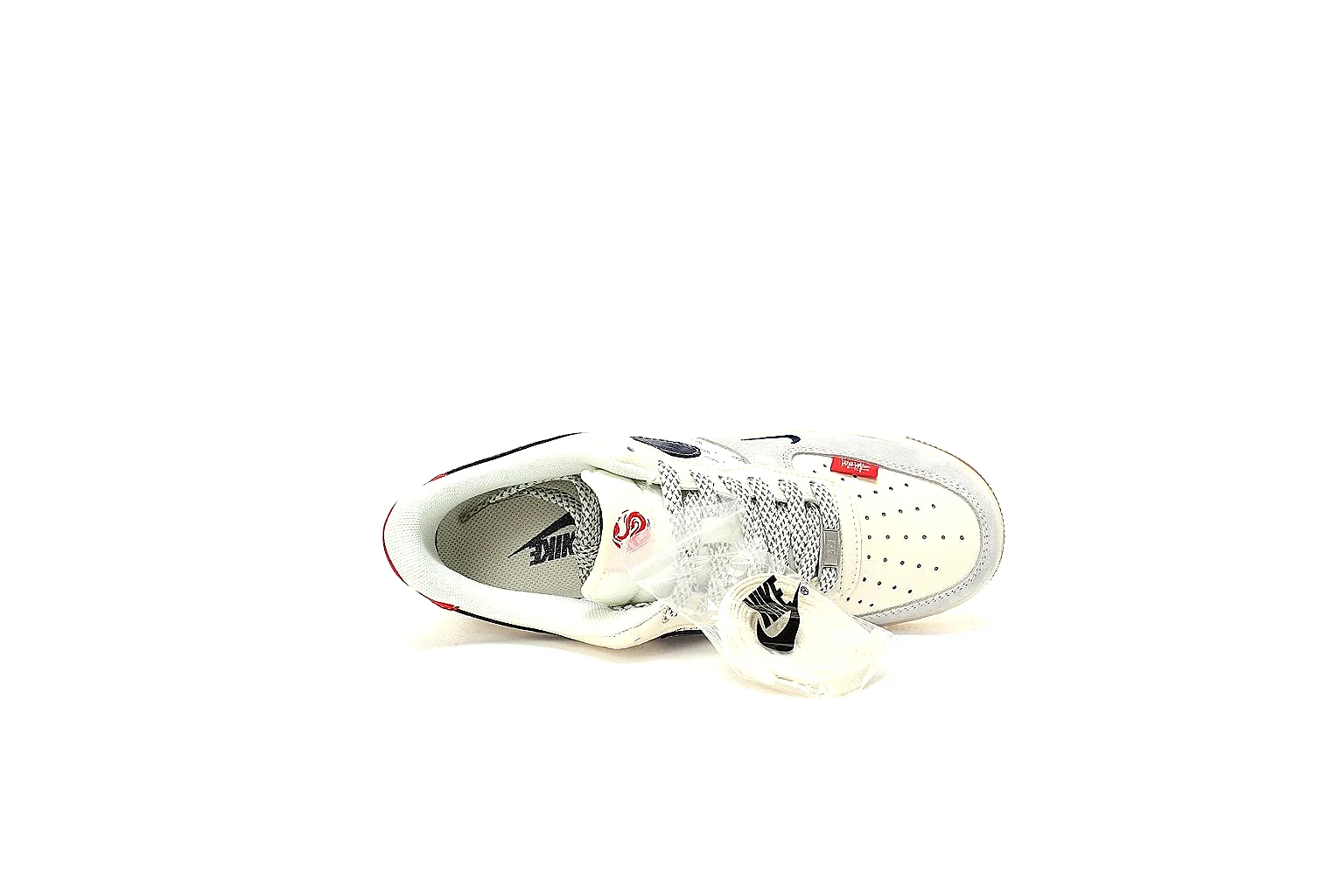 GogoBuy agent brief photos for Nike White Red Gum Low Court thumbnail 6