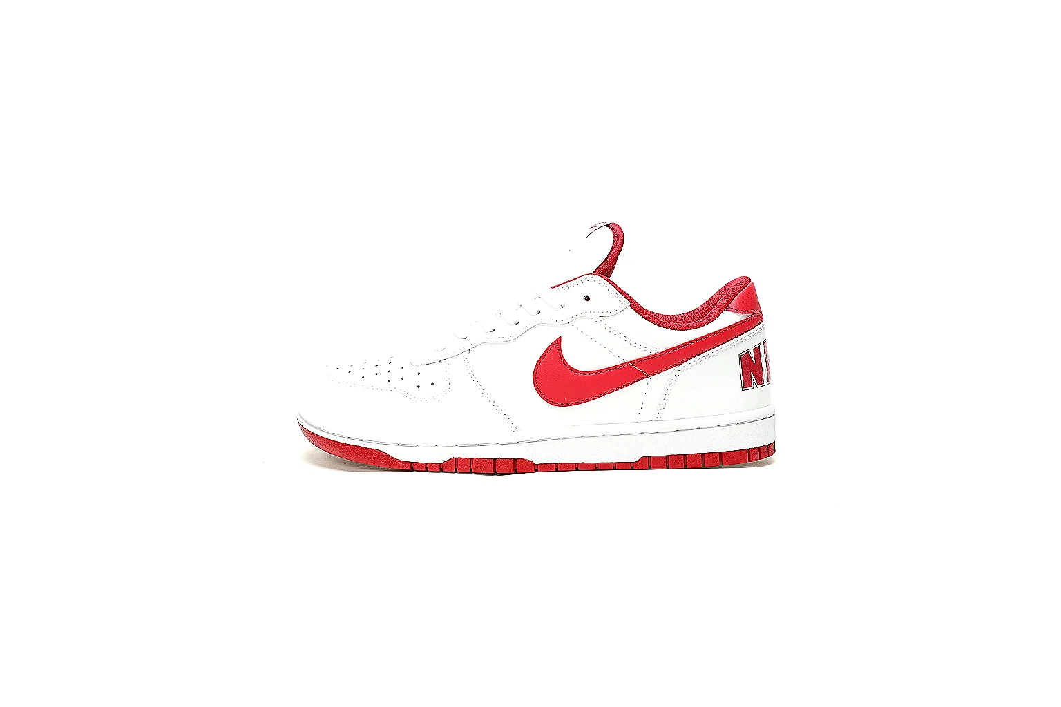 GogoBuy agent brief photos for Nike White Red High-Top Court Sneaker