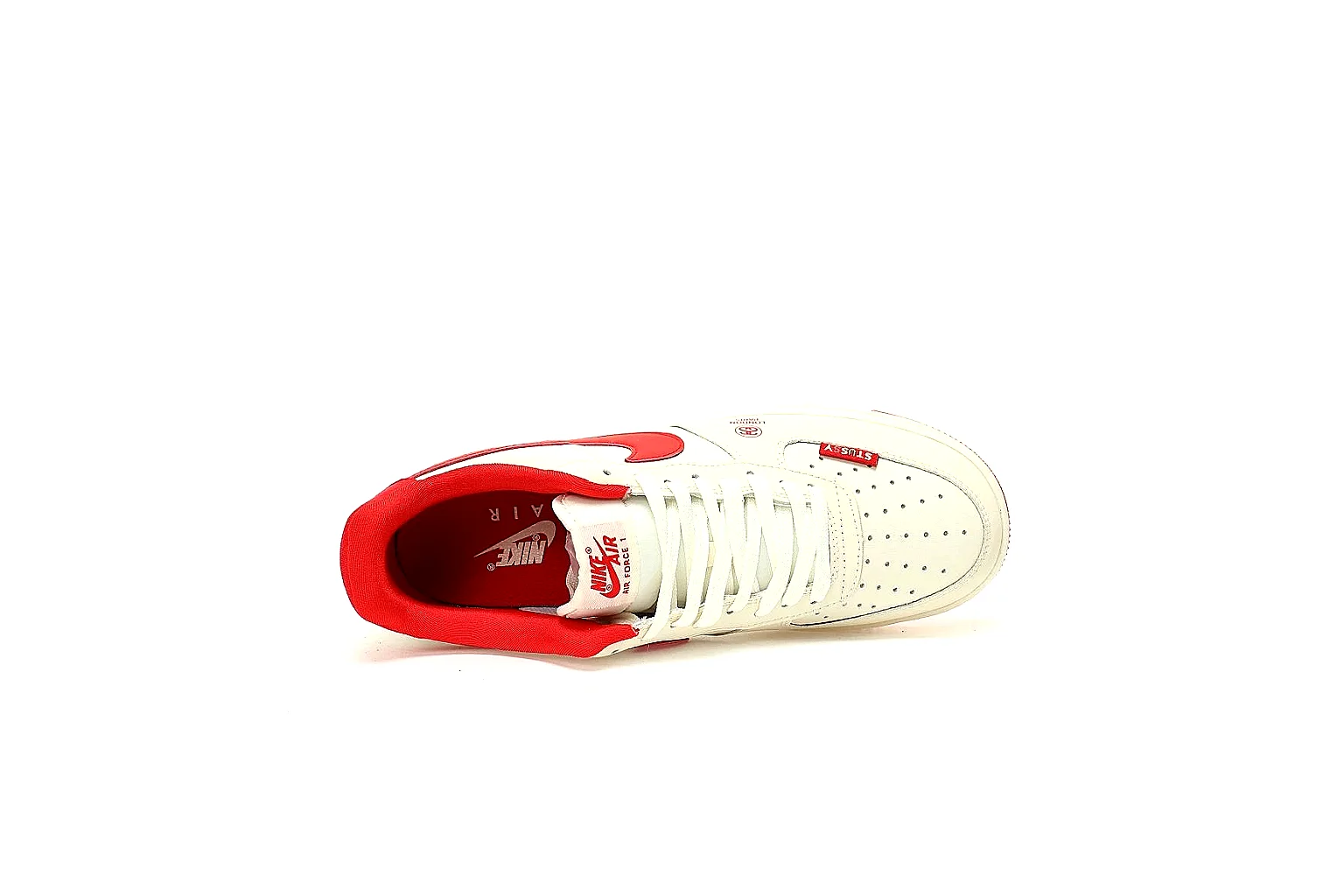 GogoBuy agent brief photos for Nike White Red Low Court Sneaker thumbnail 6