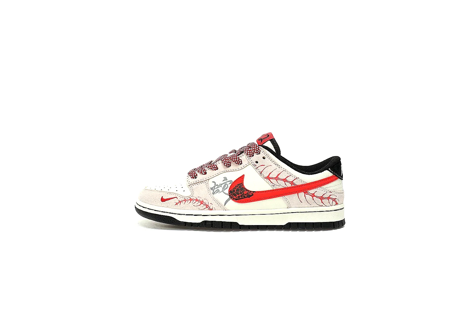 GogoBuy agent brief photos for Nike White Red Low Court