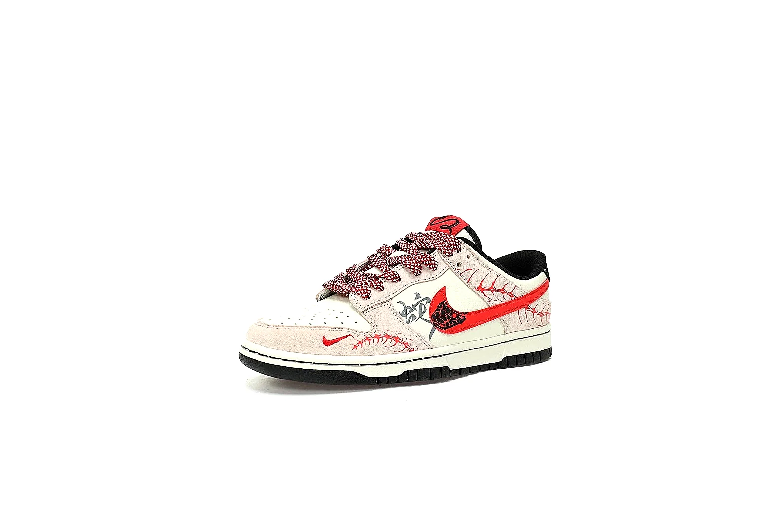 GogoBuy agent brief photos for Nike White Red Low Court thumbnail 4