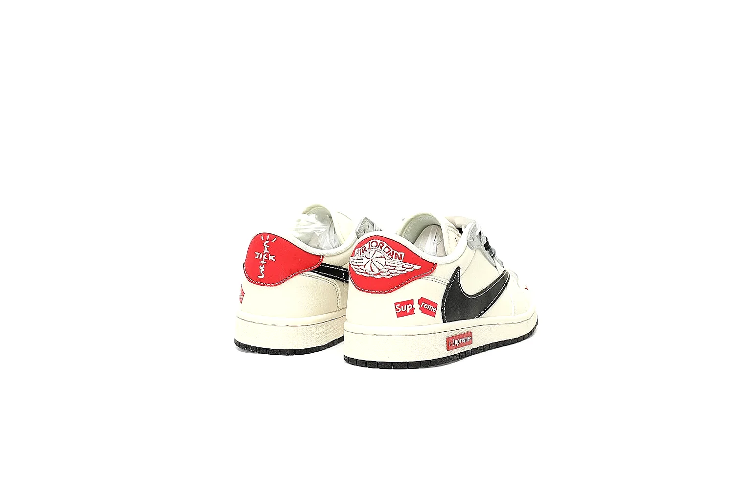 GogoBuy agent brief photos for Nike White Red Low Court