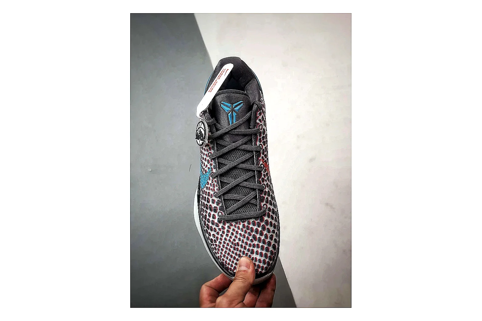 Nike Woven Runner Gray Teal shopping brief photo showing gray woven-mesh runner upper, teal accent details, modern runner shape, and cushioned sole thumbnail 4