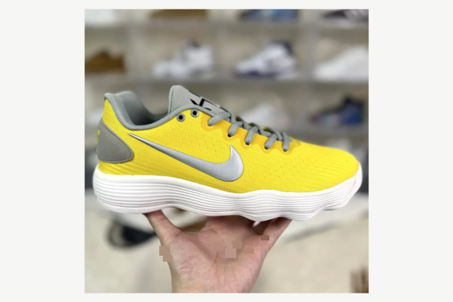 Nike Yellow Gray Low Top Runner shopping brief image SKU 1194923844