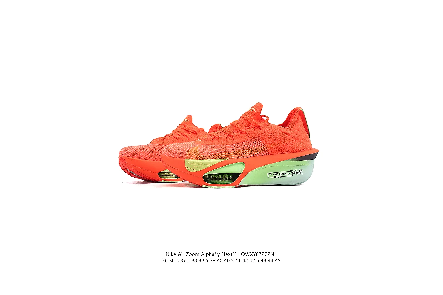 gogobuy.cloud Nike Orange Green Runner 1152 Orange Green runner product image thumbnail 4