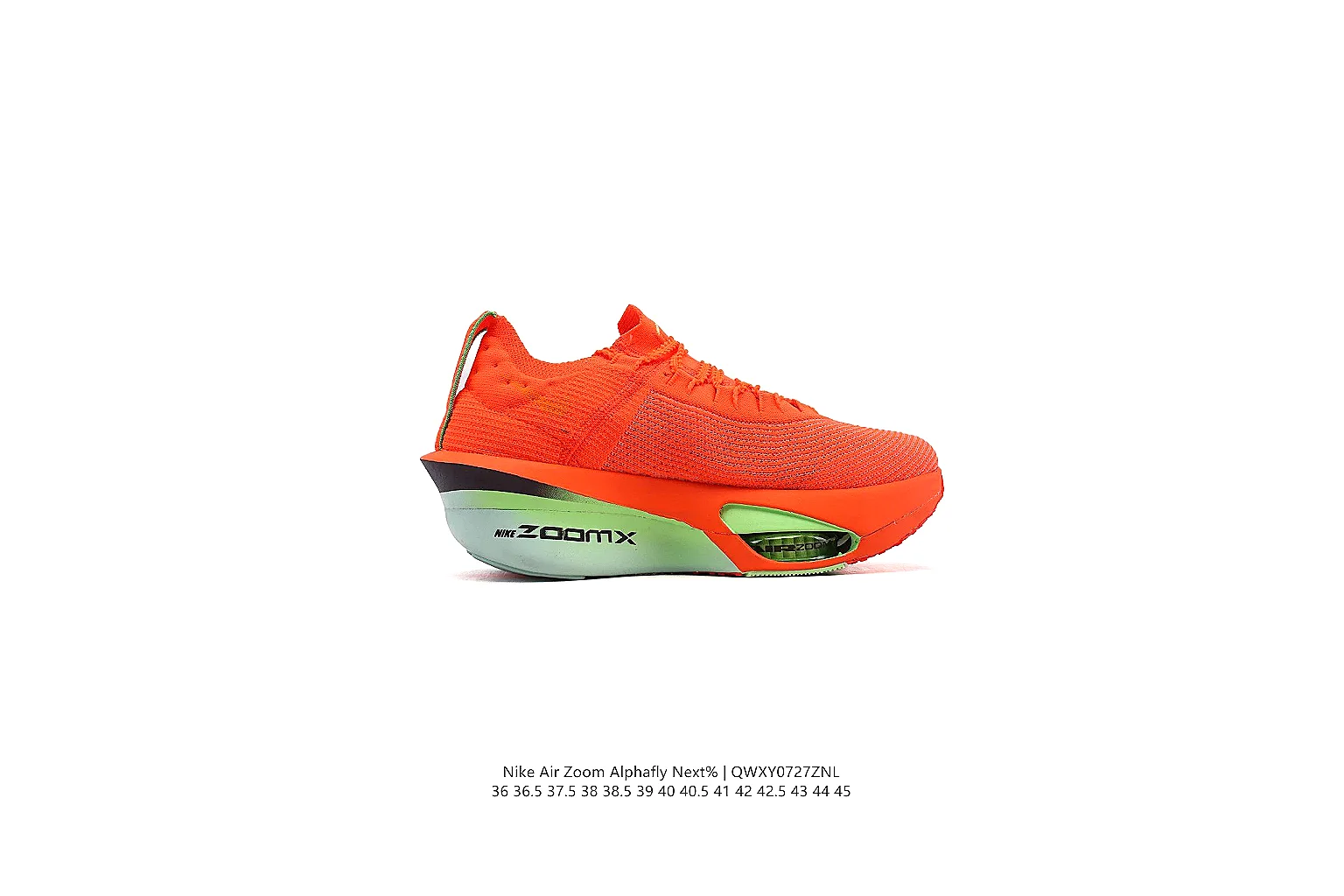 gogobuy.cloud Nike Orange Green Runner 1152 Orange Green runner product image thumbnail 5