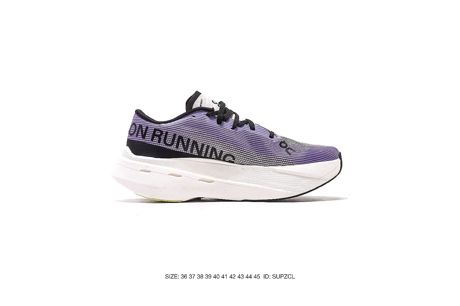 On Cloud runner Gray Purple 4905 agent brief six-photo gallery thumbnail 5