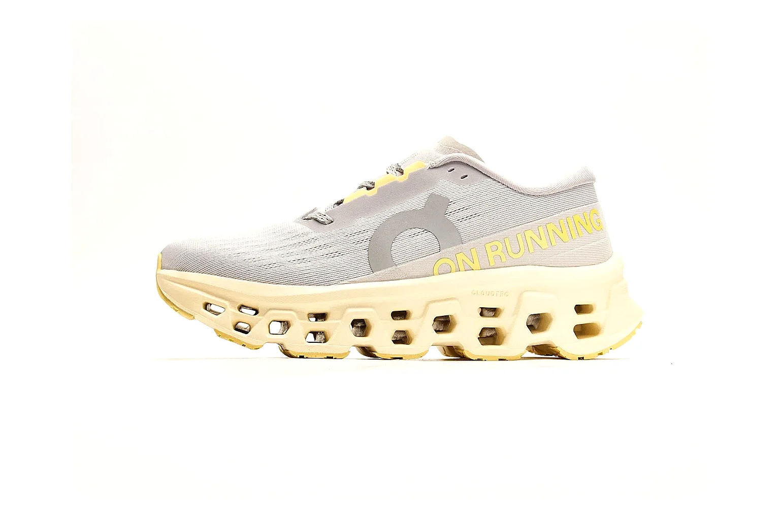 On Cloudmonster White Yellow Sneaker 9560 agent value and shipping risk image thumbnail 2