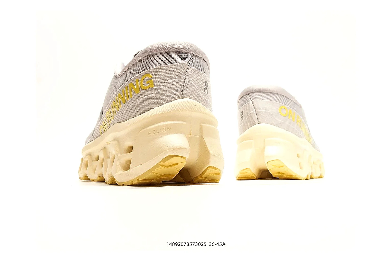 On Cloudmonster White Yellow Sneaker 9560 agent value and shipping risk image