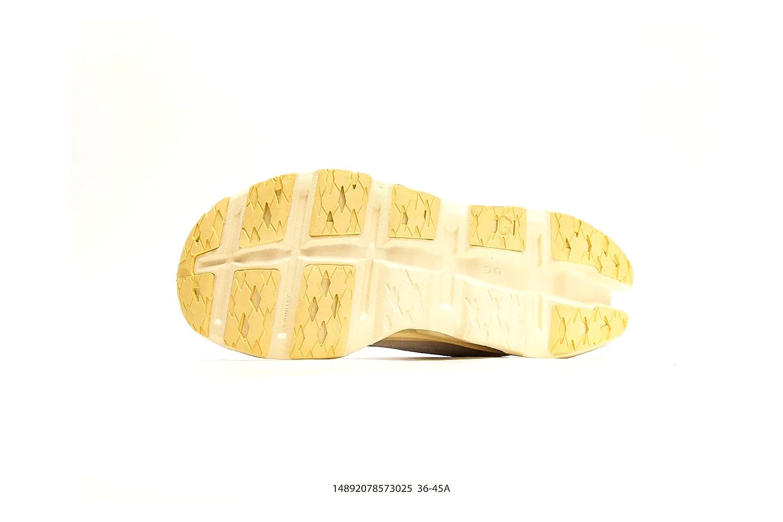 On Cloudmonster White Yellow Sneaker 9560 agent value and shipping risk image thumbnail 6